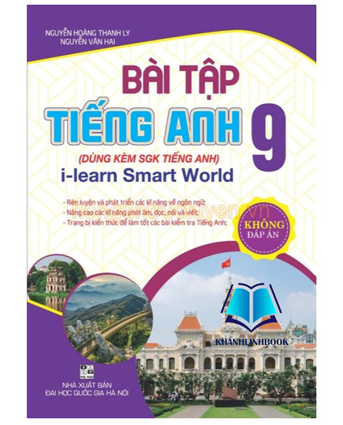 Sách - Bài Tập Tiếng Anh 9 - Không Đáp Án (Bám Sát Sgk I Learn Smart World) (Ha)