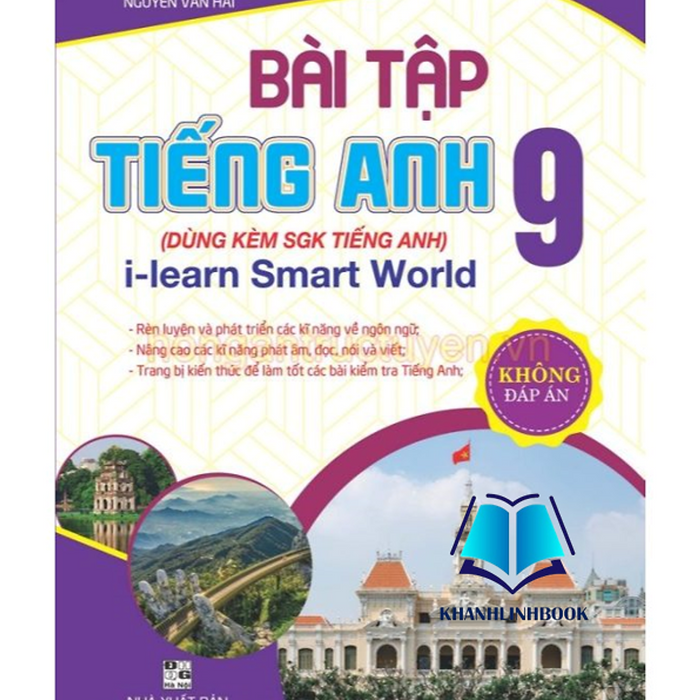 Sách - Bài Tập Tiếng Anh 9 - Không Đáp Án (Bám Sát Sgk I Learn Smart World) (Ha)