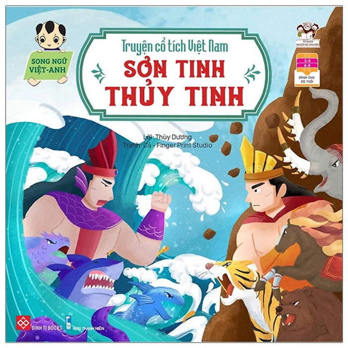 Truyện Cổ Tích Việt Nam (Song Ngữ Việt - Anh) - Sơn Tinh - Thủy Tinh