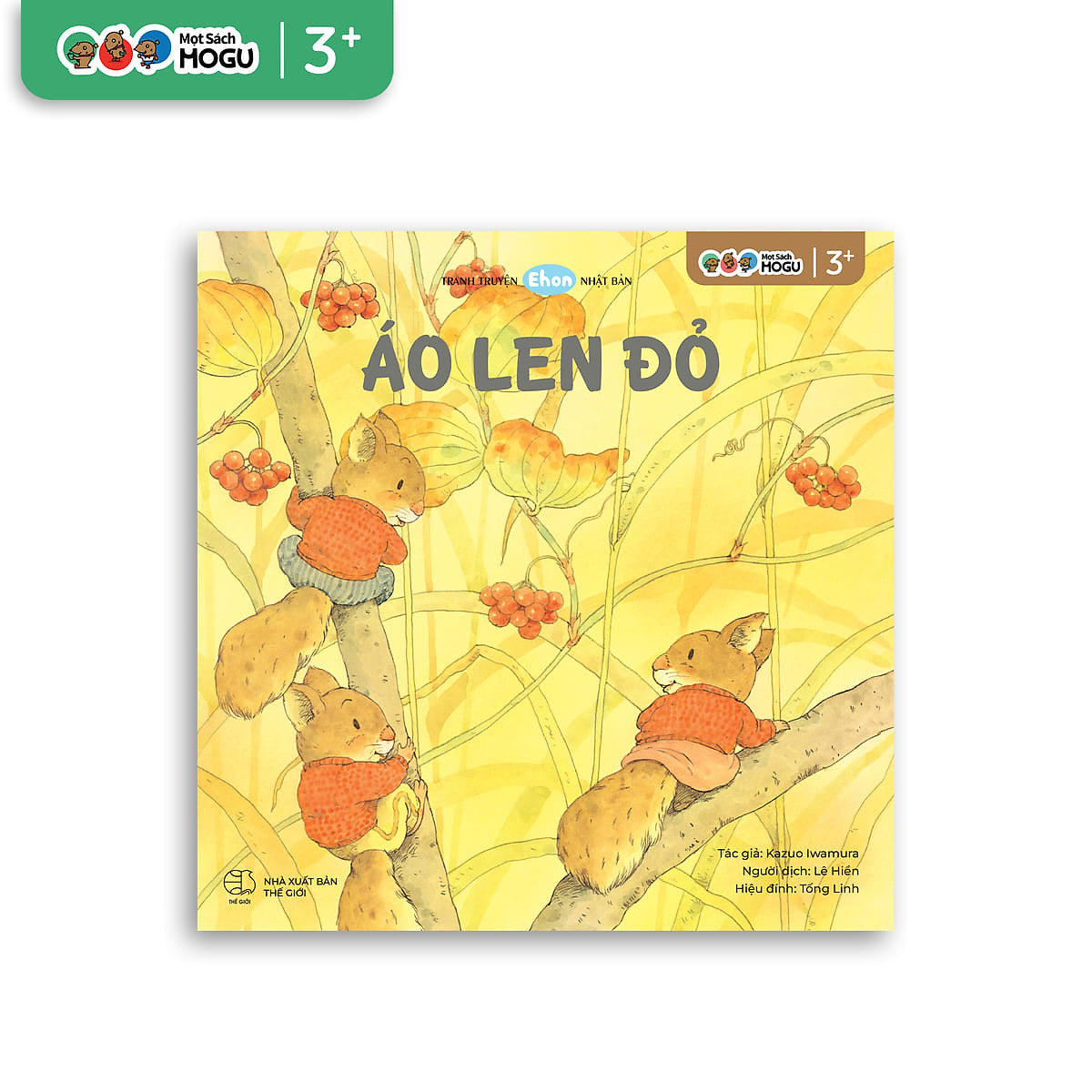 Truyện Ehon Bé 3-4-5 Tuổi - Áo Len Đỏ