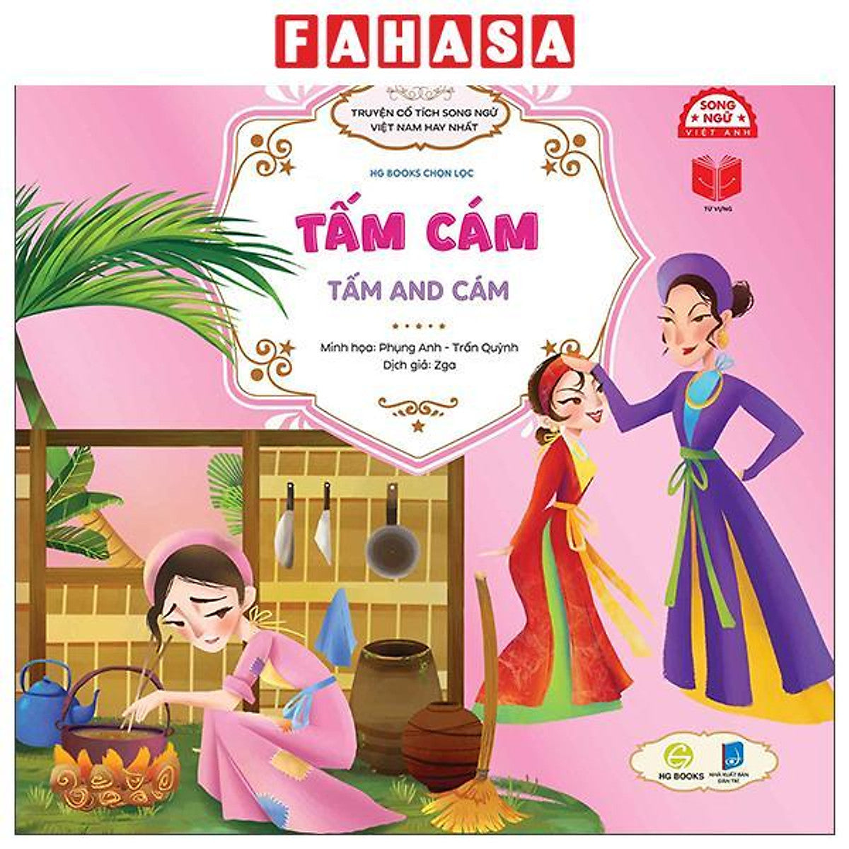 Sách - Truyện Cổ Tích Song Ngữ Việt Nam Hay Nhất - Tấm Cám - Tấm And Cám
