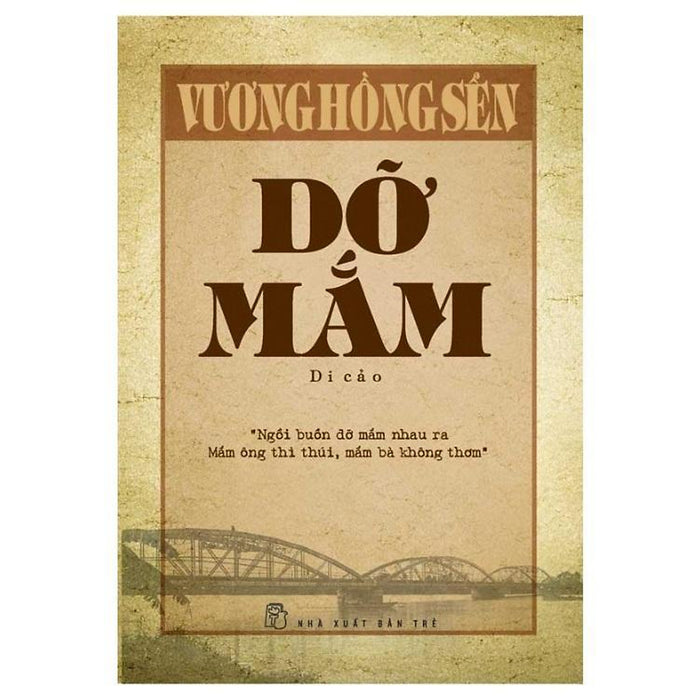 Sách - Dỡ Mắm - Di Cảo - Vương Hồng Sển - Nxb Trẻ