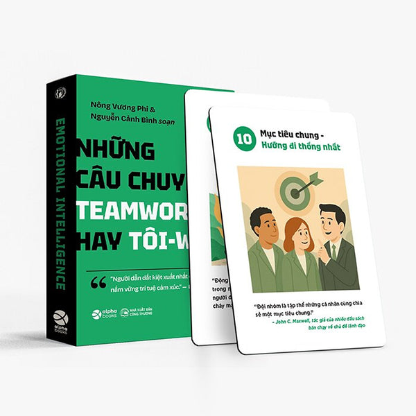 Flashcard Những Câu Chuyện Teamwork Hay Tôi-Work - Bộ Công Cụ Tinh Gọn Giúp Phát Huy Sức Mạnh Đội Nhóm