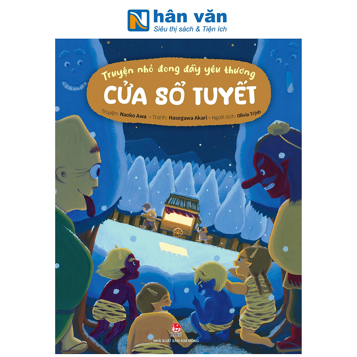 Sách - Truyện Nhỏ Đong Đầy Yêu Thương - Cửa Sổ Tuyết - Naoko Awa, Hasegawa Akari