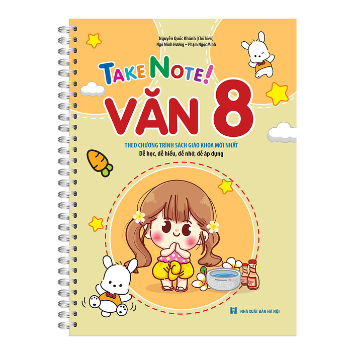 Take Note ! Văn 8 (Có Lò Xo) (Theo Chương Trình Sgk Mới Nhất)