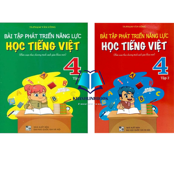 Sách - Bài Tập Phát Triển Năng Lực Học Tiếng Việt 4 - Tập 1+2 (Biên Soạn Theo Chương Trình Sgk Mới)