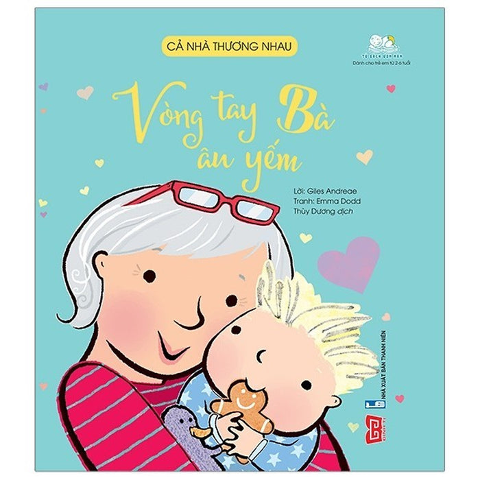 Sách - Cả Nhà Thương Nhau - Vòng Tay Bà Âu Yếm