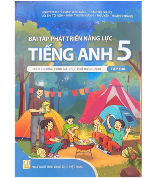 Sách - Bài Tập Phát Triển Năng Lực Tiếng Anh 5 Tập 2 ( Theo Chương Trình Giáo Dục Phổ Thông 2018 )