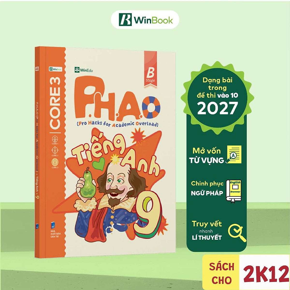 P.H.A.O Tiếng Anh 9 - Học Tốt, Vững Lí Thuyết Ôn Thi Vào 10 - Bản Quyền