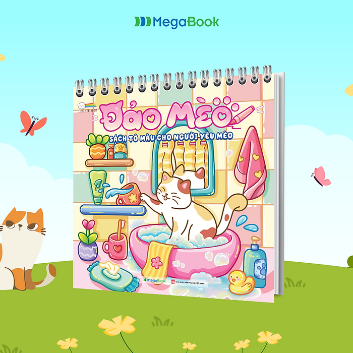 Đảo Mèo - Sách Tô Màu Cho Người Yêu Mèo