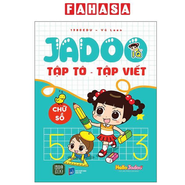 Sách - Jadoo Tập Tô-Tập Viết - Chữ Số