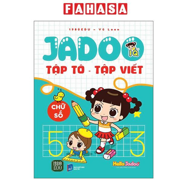 Sách - Jadoo Tập Tô-Tập Viết - Chữ Số
