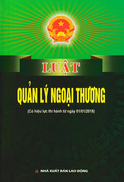 Luật Quản Lý Ngoại Thương - Dh