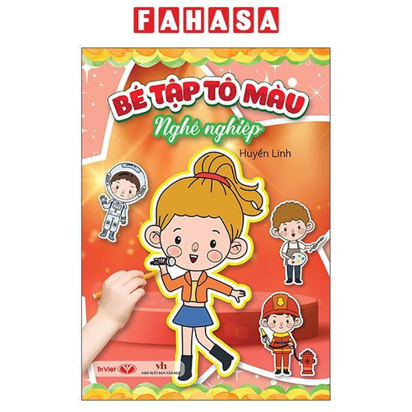 Sách - Bé Tập Tô Màu - Nghề Nghiệp