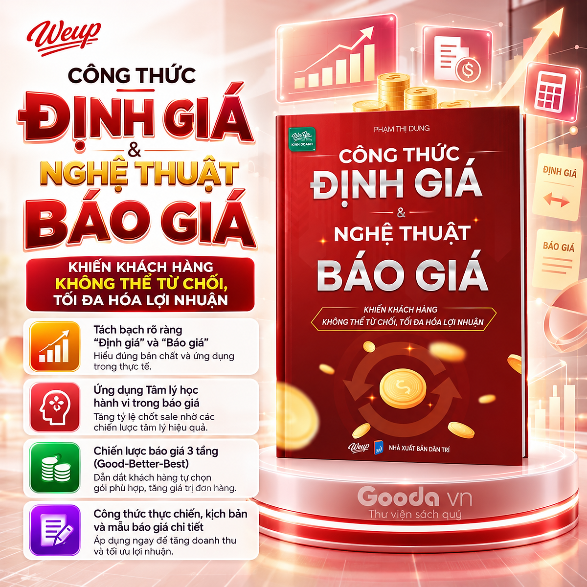 Công Thức Định Giá & Nghệ Thuật Báo Giá - Khiến Khách Hàng Không Thể Từ Chối, Tối Đa Hóa Lợi Nhuận (Gooda) - Bản Quyền
