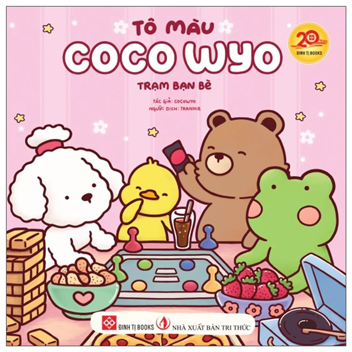 Sách Tô Màu Coco Wyo - Trạm Bạn Bè
