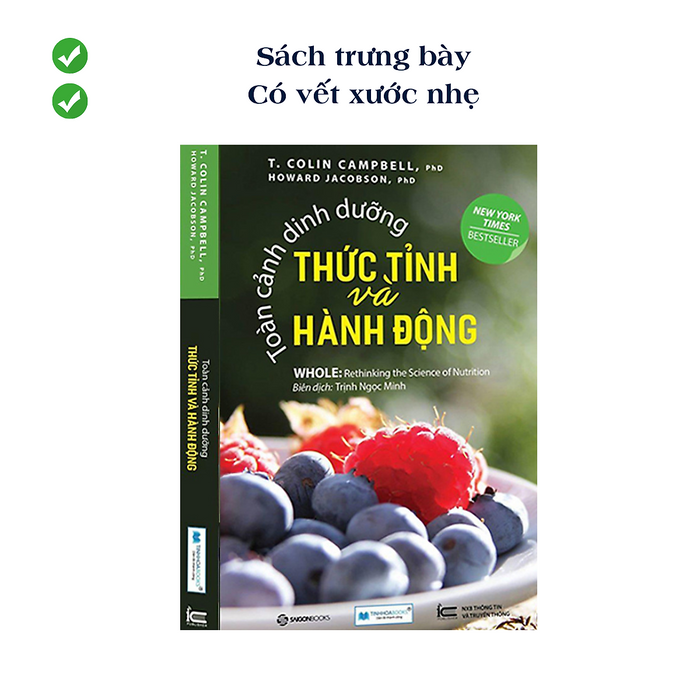 Sách Toàn Cảnh Dinh Dưỡng - Thức Tỉnh Và Hành Động (Tb) - Sách Trưng Bày, Có Vết Xước Nhẹ