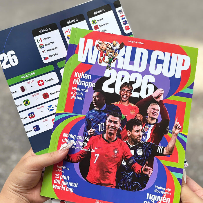 (Tặng Kèm Card Cầu Thủ Và Lịch Thi Đấu Bóng Đá World Cup 2026) Đặc San World Cup 2026 - Nxb Lao Động