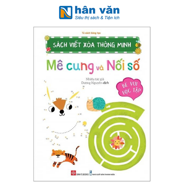 Sách Viết Xóa Thông Minh - Mê Cung Và Nối Số