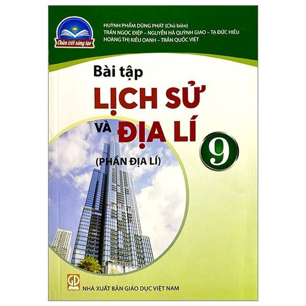 Sách Bài Tập Lịch Sử Và Địa Lí 9- Phần Địa Lí- Chân Trời Sáng Tạo