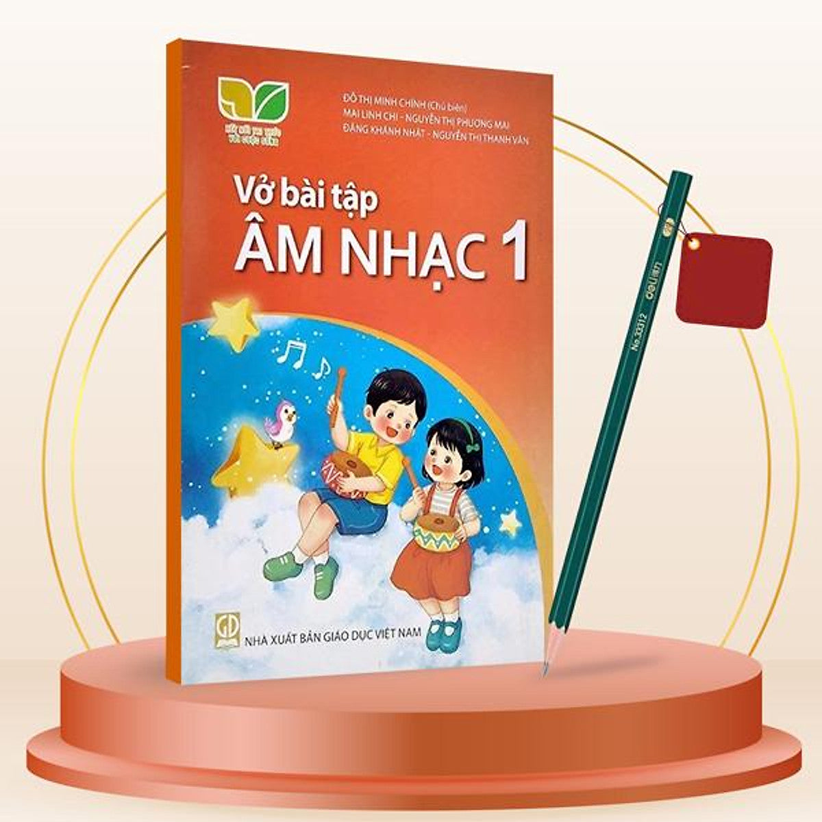 Sách - Vở Bài Tập Âm Nhạc 1 (Kết Nối) (2025) - Kèm Bút Chì 2B Deli 33312-2B