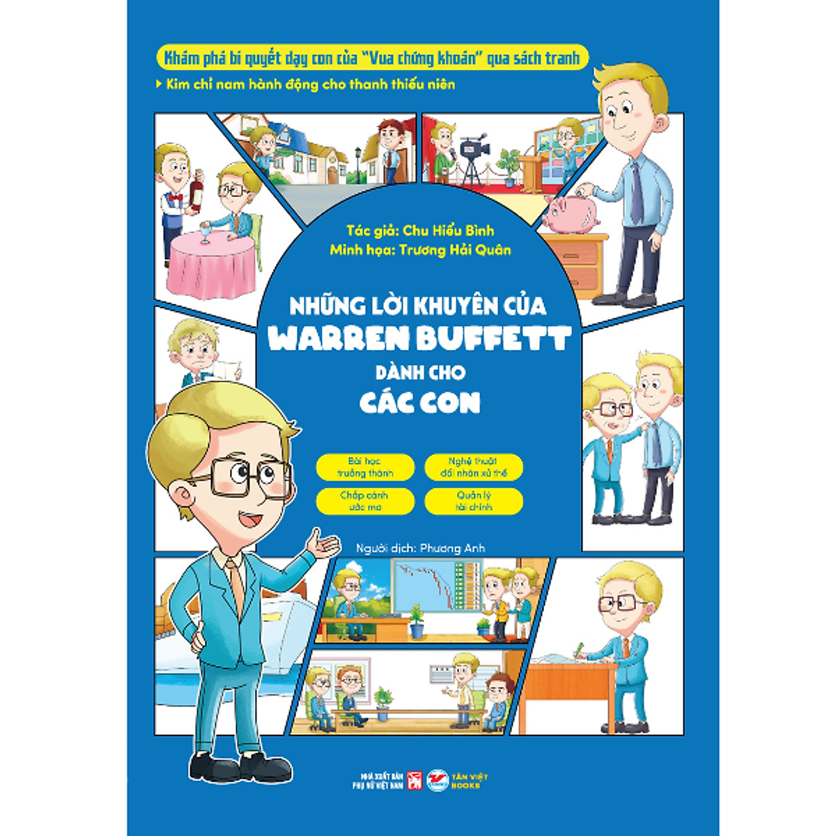 Sách Những Lời Khuyên Của Warren Bufett Dành Cho Các Con