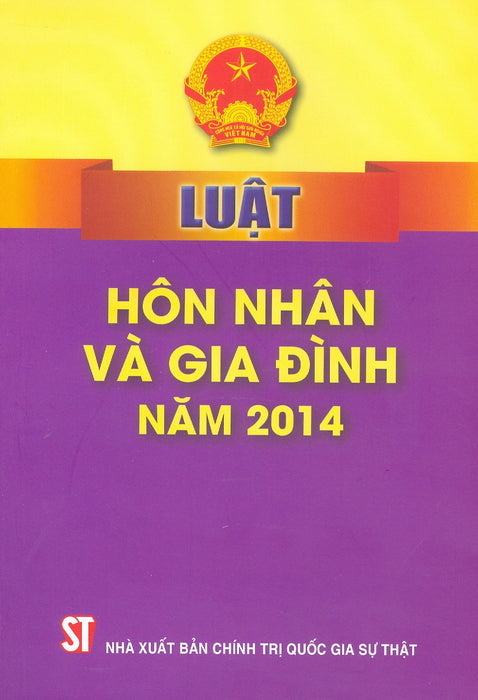 Luật Hôn Nhân Và Gia Đình Năm 2014