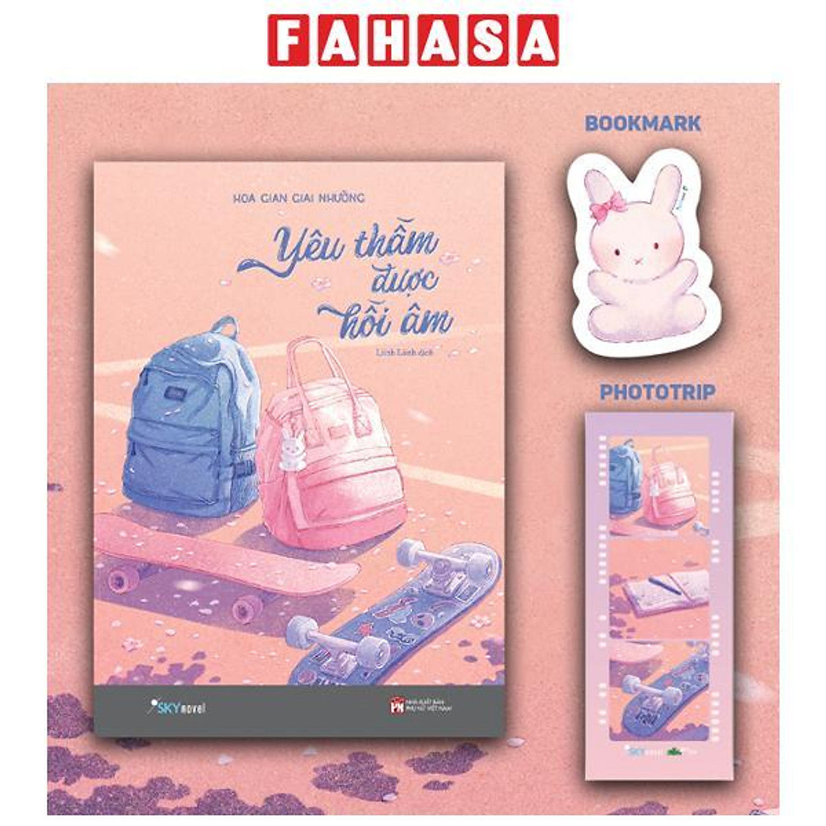 Sách - Yêu Thầm Được Hồi Âm - Tặng Kèm Bookmark Bế Khuôn + Photostrip Pvc