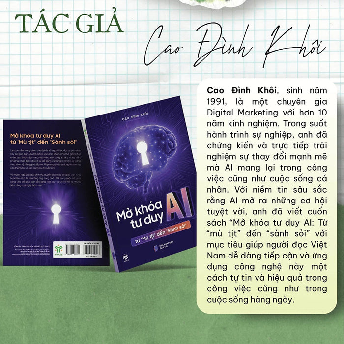 Sách - Mở Khóa Tư Duy Ai - Từ 
