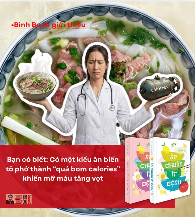 [Giải Cứu Sách] (Bộ 2 Tập) Ăn Chuẩn Ít Bệnh - Hạ Manh - Mỹ Linh Dịch - Huy Hoàng