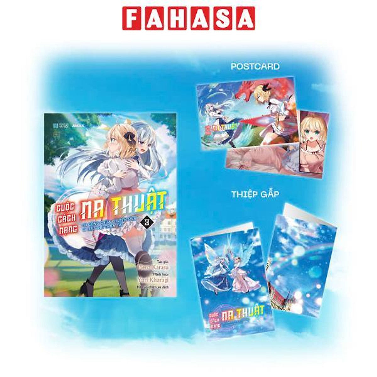 Sách - Cuộc Cách Mạng Ma Thuật Của Công Chúa Chuyển Sinh Và Tiểu Thư Thiên Tài - Tập 3 - Tặng Kèm Postcard + Thiệp Gập