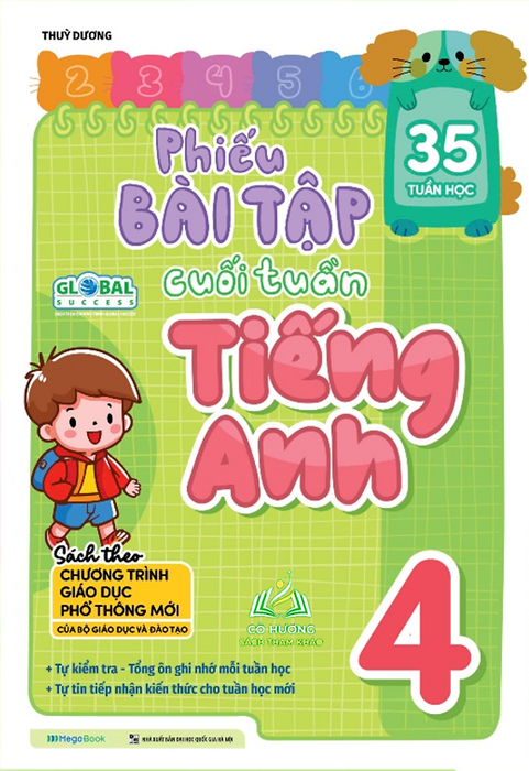 Sách Phiếu Bài Tập Cuối Tuần Tiếng Anh 4 #Huongbook