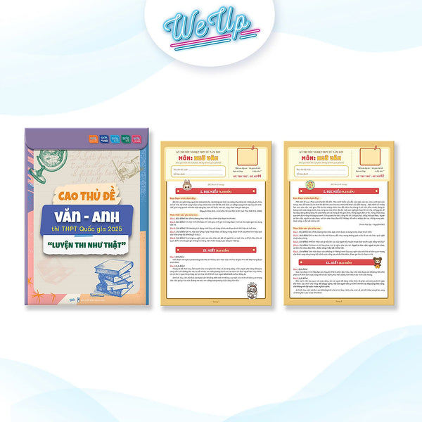 Sách - Cao Thủ Đề Văn - Anh Thi Thpt Quốc Gia 2025 - “Luyện Như Thi Thật”