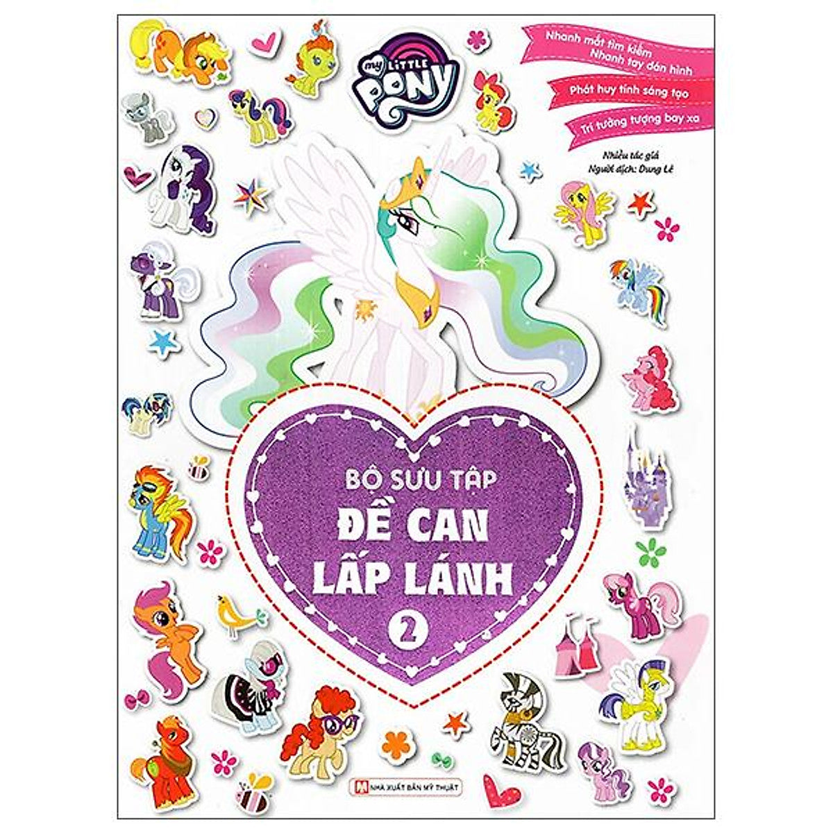 Sách - My Little Pony - Bộ Sưu Tập Đề Can Lấp Lánh - Tập 2 (Tái Bản 2025)