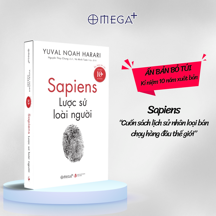 Sapiens Lược Sử Loài Người - Yuval Noah Harari - Omega Plus