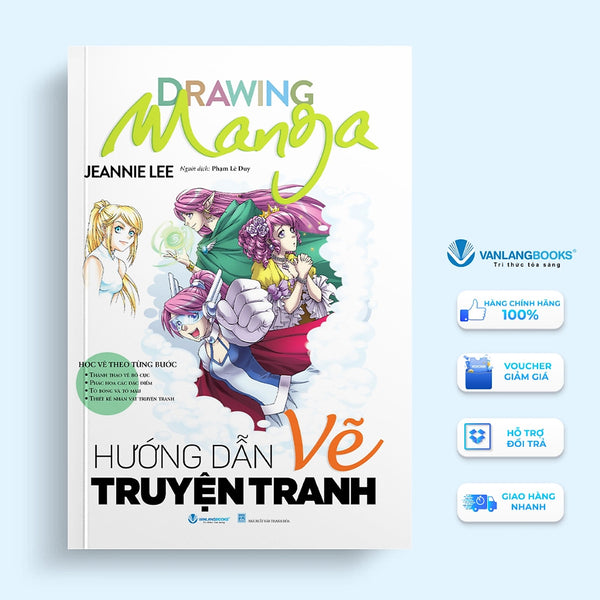 Sách - Drawing Manga - Hướng Dẫn Vẽ Truyện Tranh - Vl