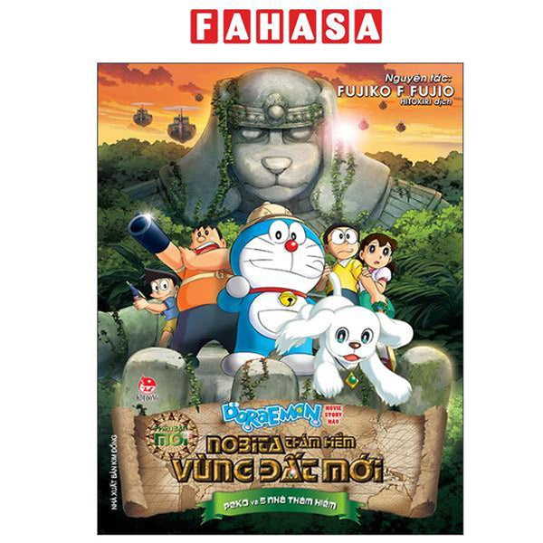 Sách - Doraemon - Movie Story Màu - Phiên Bản Mới - Nobita Thám Hiểm Vùng Đất Mới