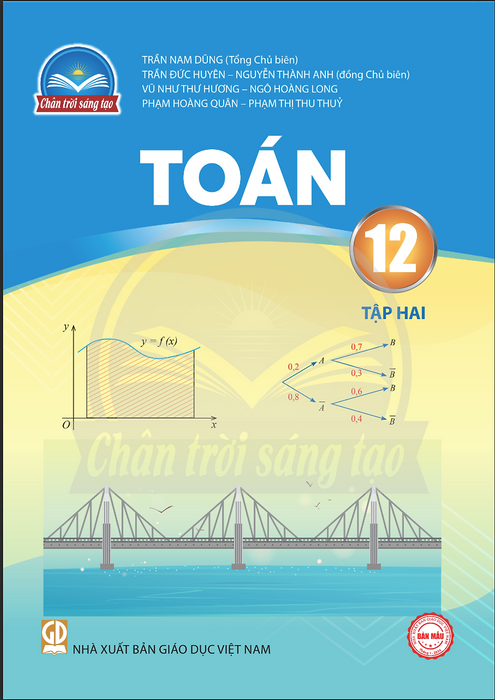 Sách Giáo Khoa Toán 12- Tập Hai- Chân Trời Sáng Tạo