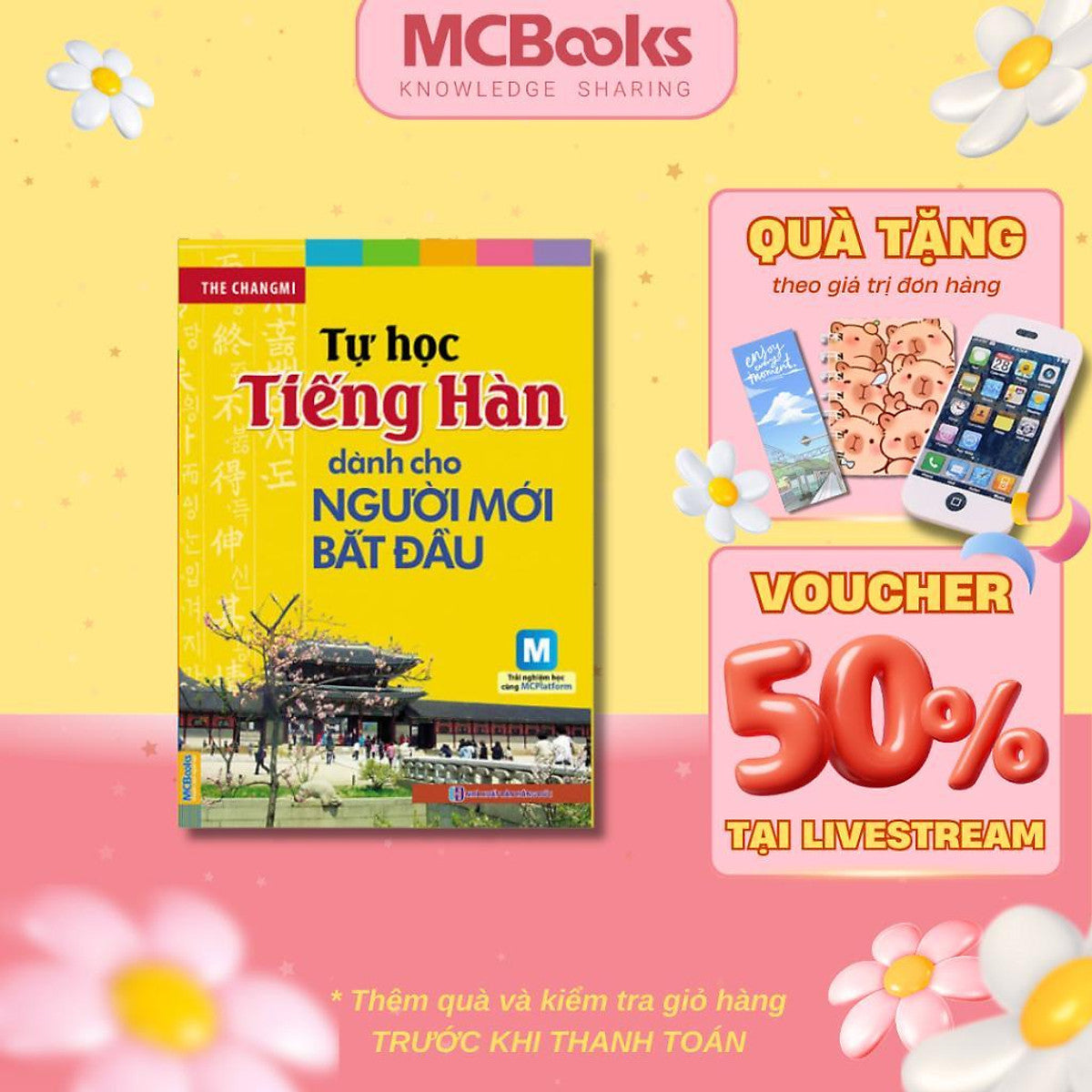 Sách - Tự Học Tiếng Hàn Cho Người Mới Bắt Đầu - Mcbooks