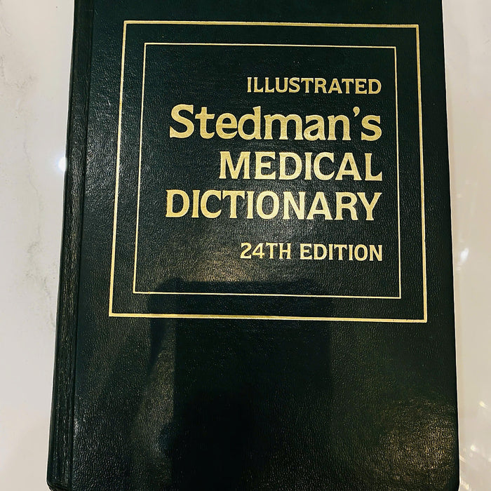 Stedman'S Medical Dictionary, 24Th Edition
