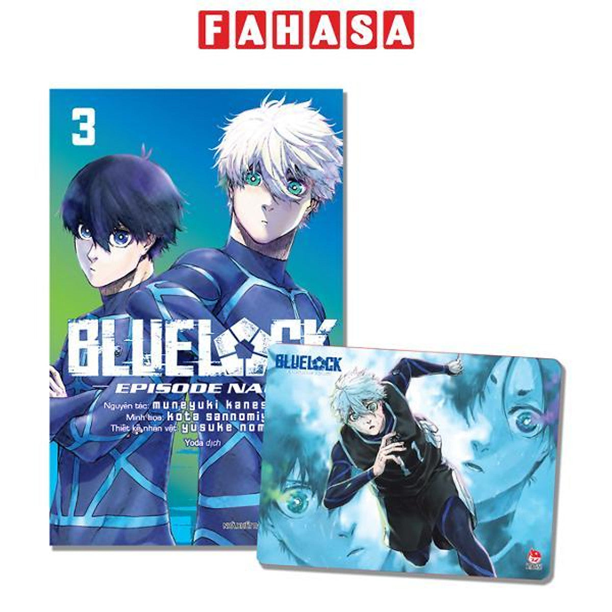 Sách - Bluelock - Episode Nagi - Tập 3 - Tặng Kèm Card Pvc