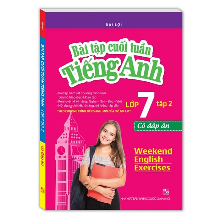 Sách - Bài Tập Cuối Tuần Tiếng Anh Lớp 7 Tập 2 - Có Đáp Án