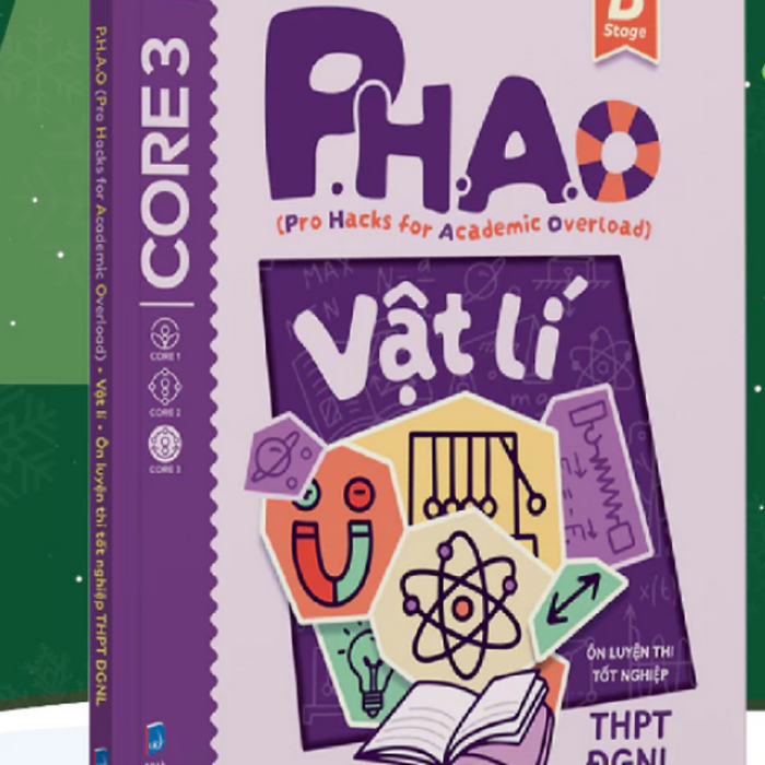 Sách - P.H.A.O Vật Lí Ôn Luyện Thi Tốt Nghiệp Thpt, Đgnl
