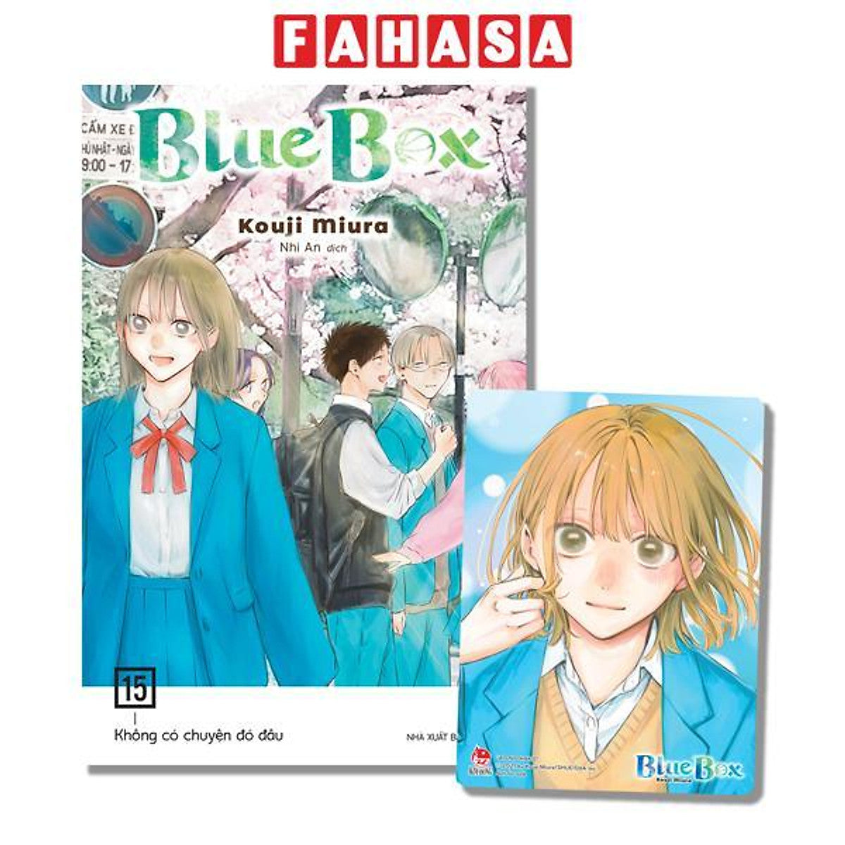 Sách - Blue Box - Tập 15 - Không Có Chuyện Đó Đâu - Tặng Kèm Card Pvc