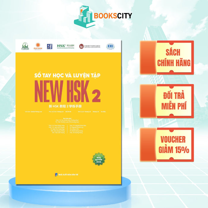Sách - Sổ Tay Học Và Luyện Tập New Hsk 2