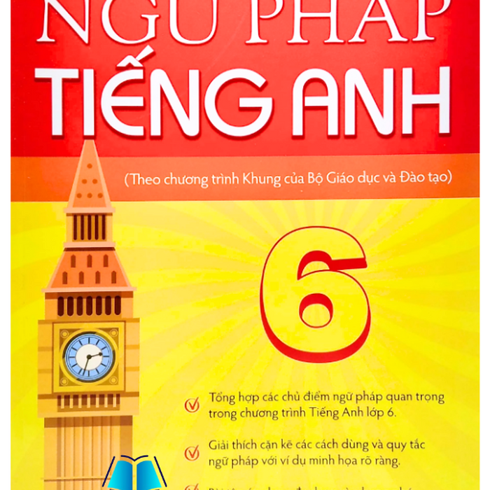 Sách - Ngữ Pháp Tiếng Anh Lớp 6 (Theo Ct Khung Của Bộ Gd&Đt)