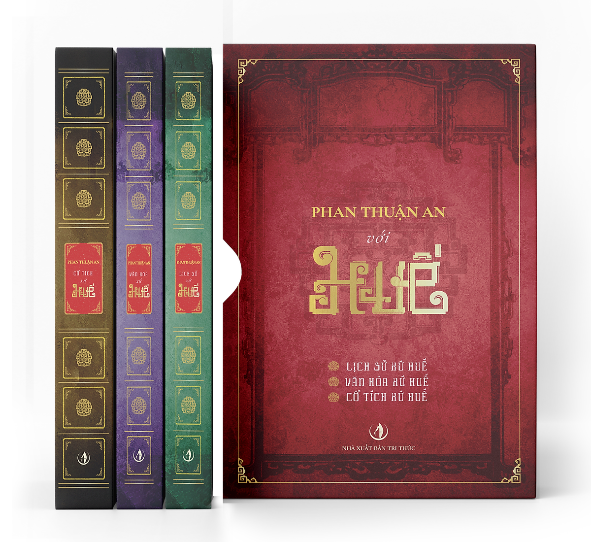 Bộ Sách Phan Thuận An Với Huế Bao Gồm : Lịch Sử Xứ Huế, Văn Hóa Xứ Huế, Cổ Tích Xứ Huế