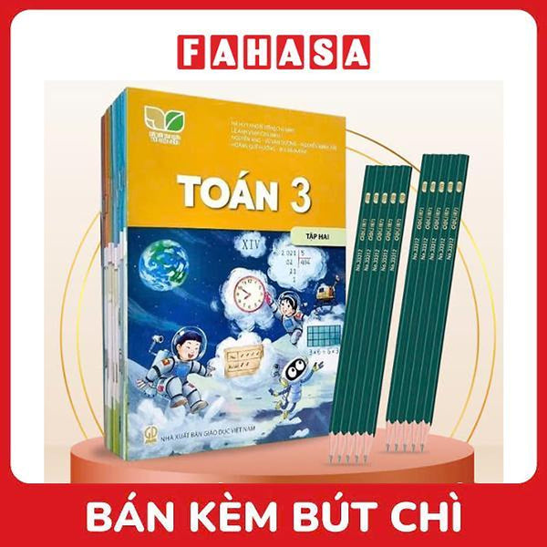 Sách - Sách Giáo Khoa Bộ Lớp 3 - Kết Nối - Chuẩn Bộ Giáo Dục Kèm Hộp Bút Chì