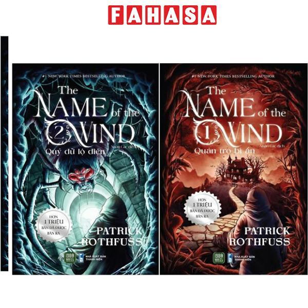 Sách - Bộ Sách The Name Of The Wind - Tập 1 + Tập 2 (Bộ 2 Cuốn)