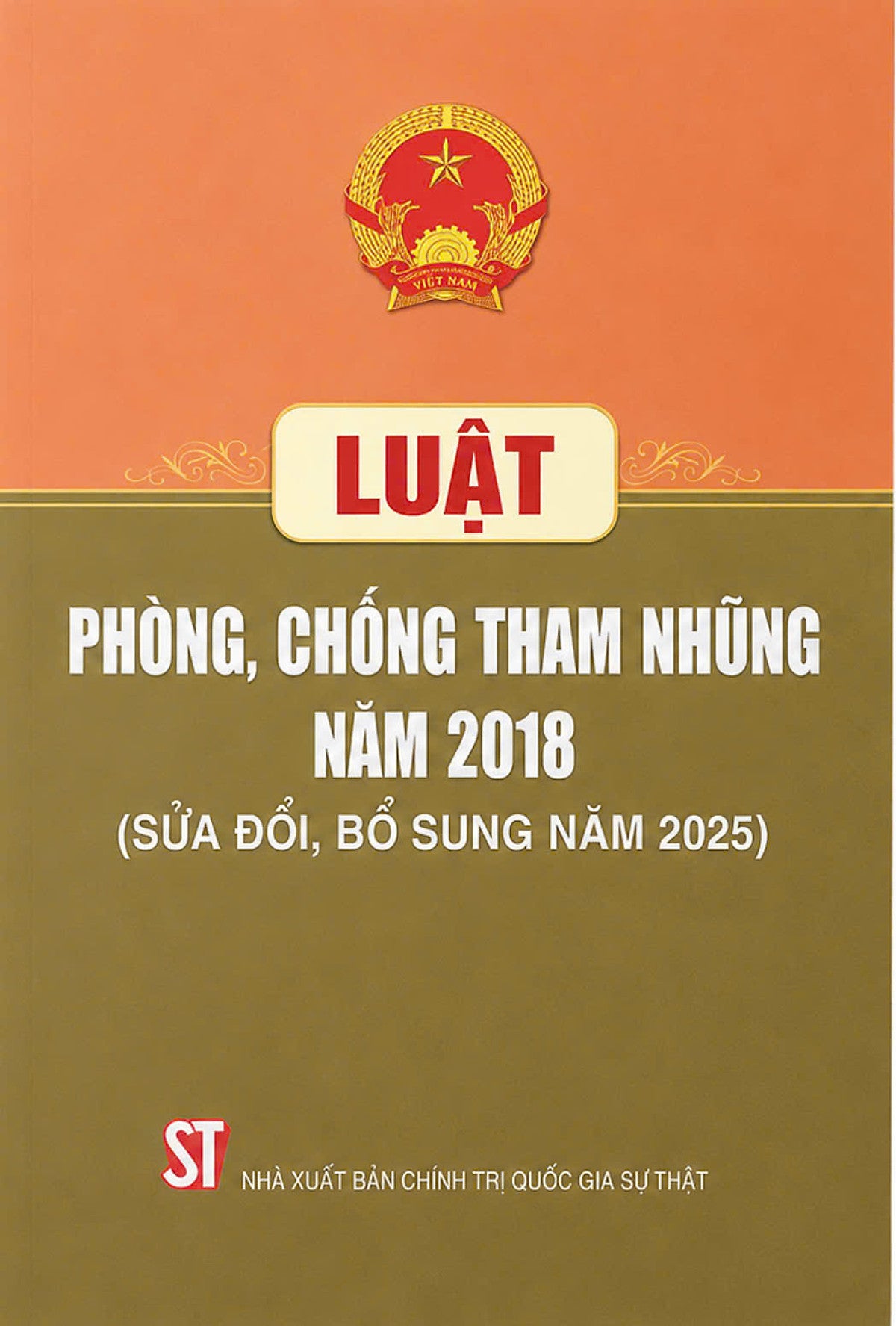 Luật Phòng, Chống Tham Nhũng Năm 2018 ( Sửa Đổi, Bổ Sung Năm 2025)